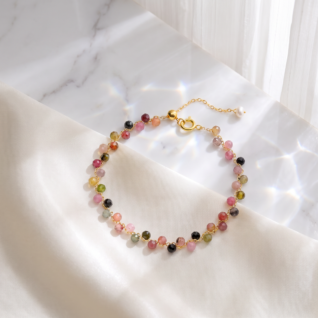 Tourmaline bracelet – view 2