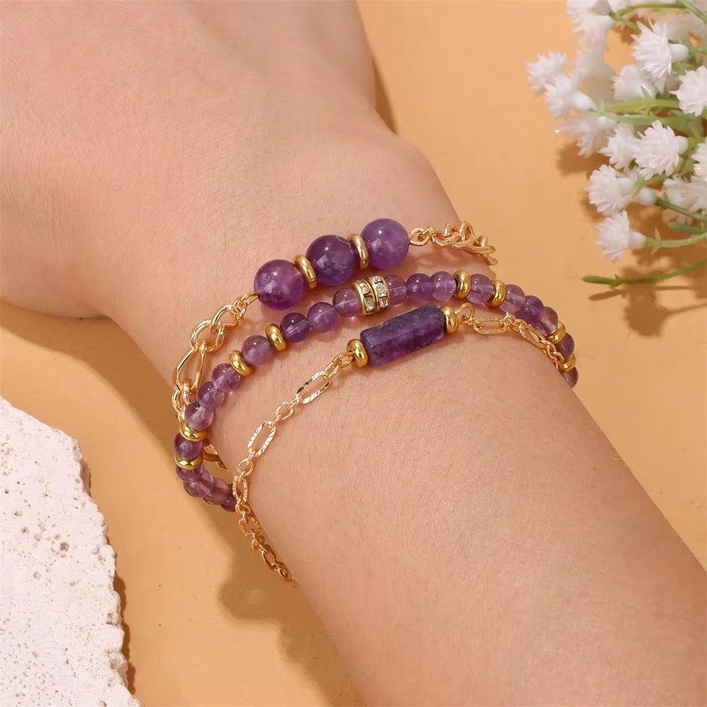 Amethyst bracelet – view 3