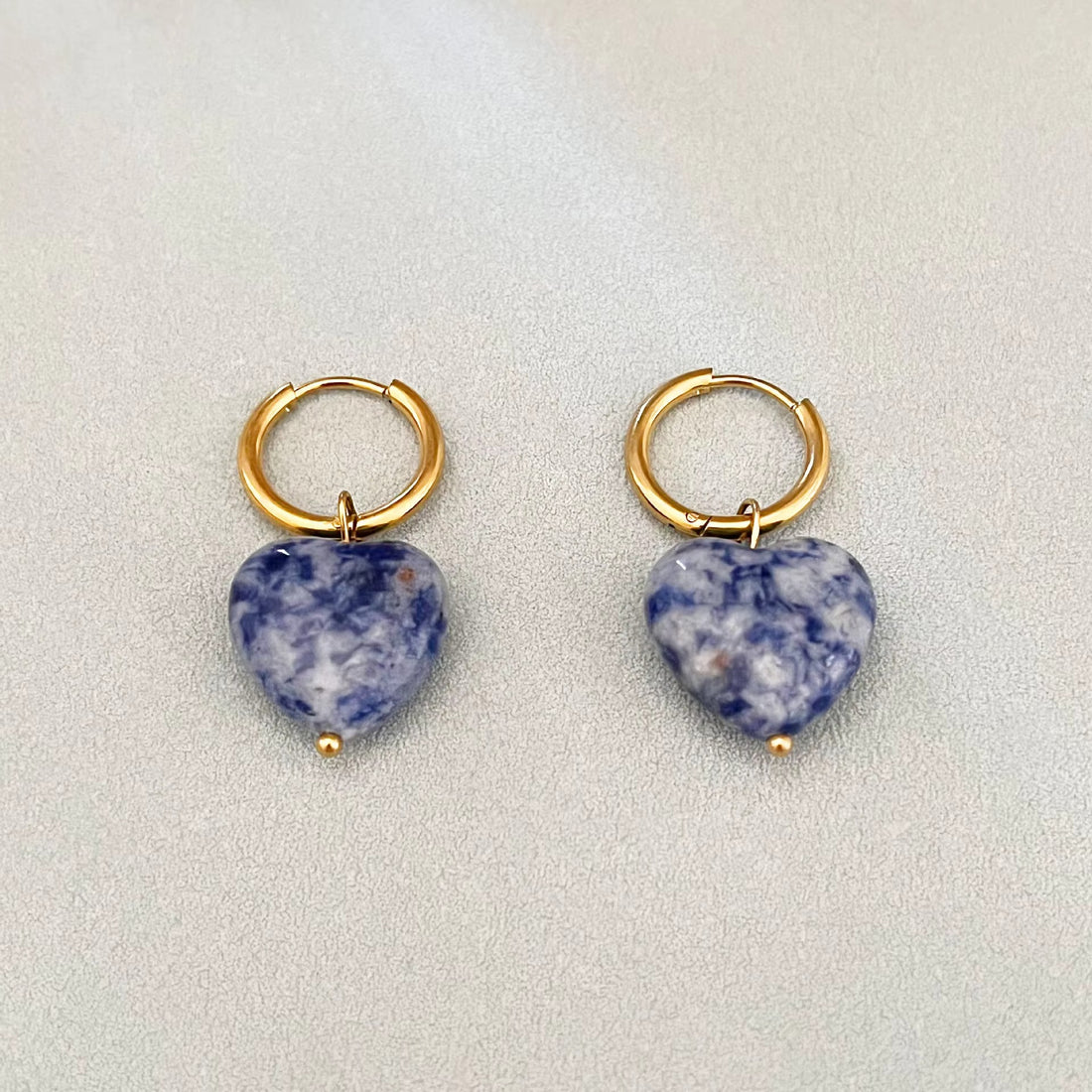 Natural stone earrings – view 2