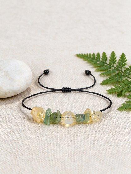 Citrine and peridot bracelet – view 3