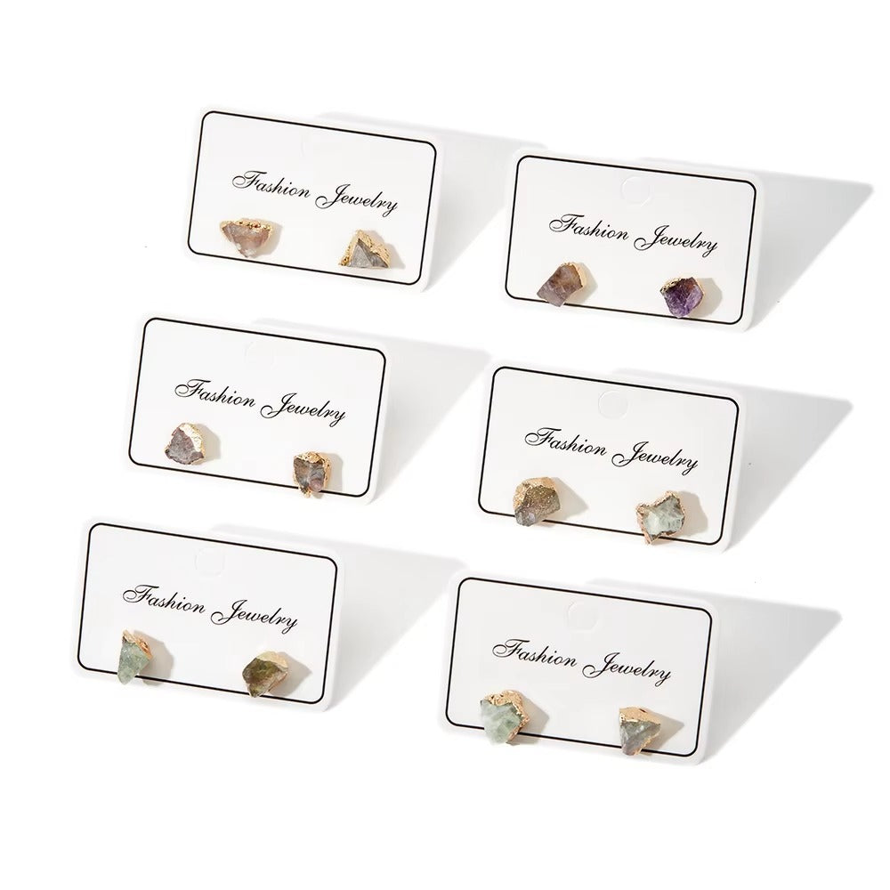 Tourmaline earrings – view 2