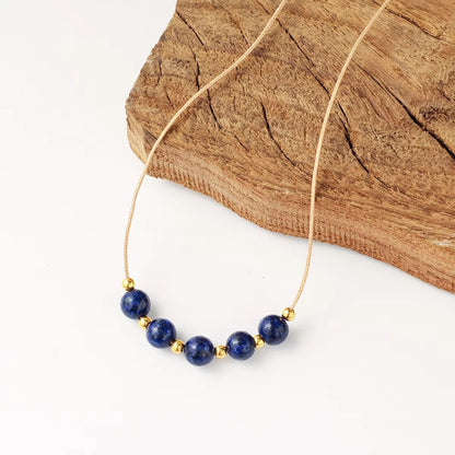 Lapis necklace – view 3