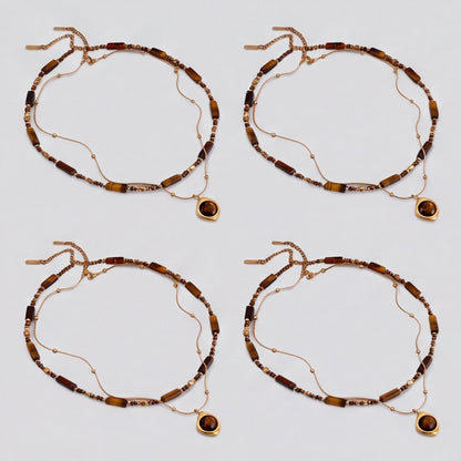 Tiger eye necklace – view 4