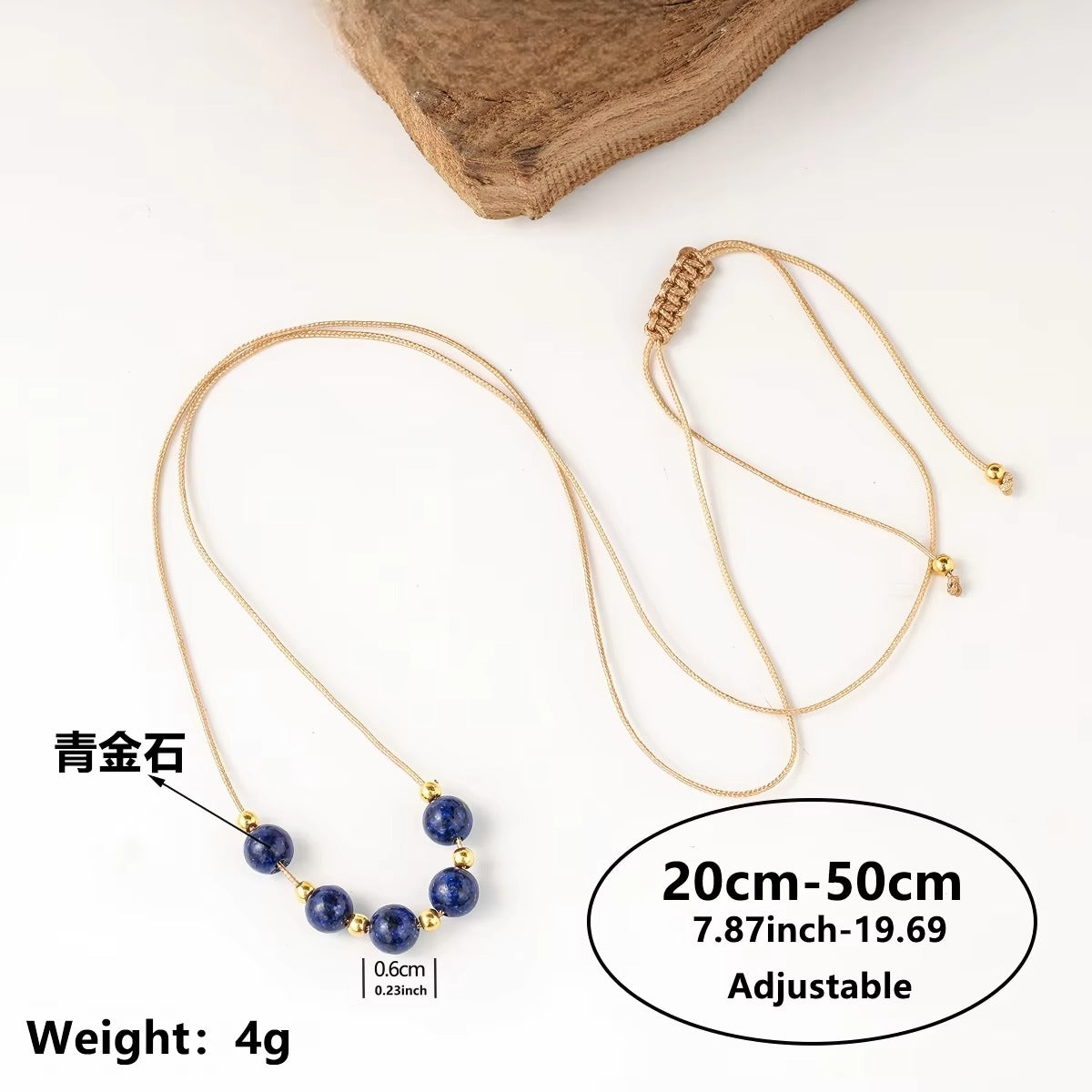 Lapis necklace – view 4