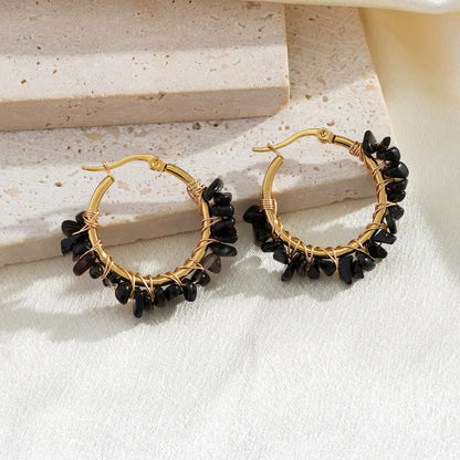 Natural stone earrings – view 15