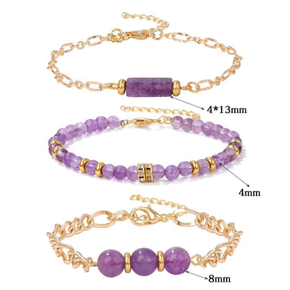 Amethyst bracelet – view 4