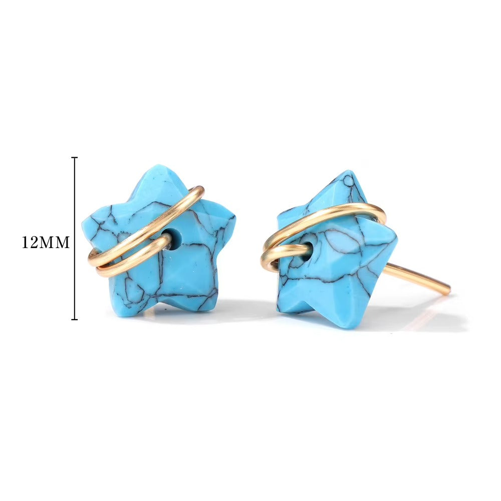 Natural stone earrings – view 15