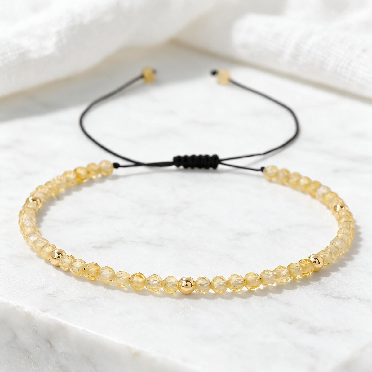 Citrine bracelet – view 2