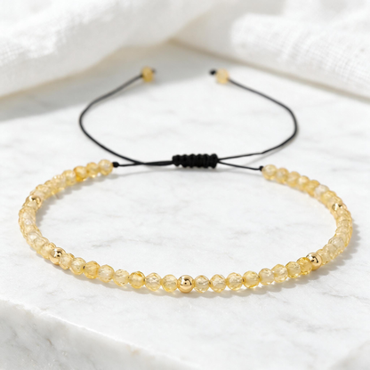 Citrine bracelet – view 2