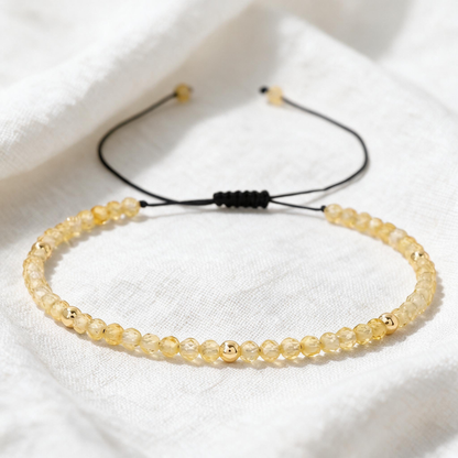 Citrine bracelet – view 3