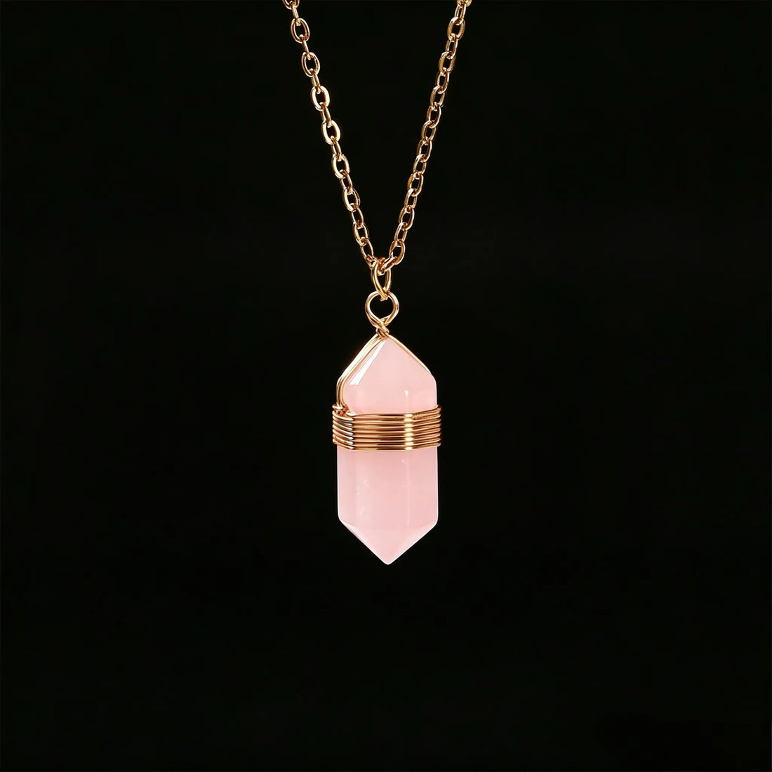 Crystal necklace – view 2