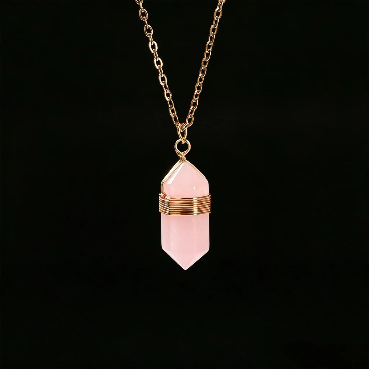 Crystal necklace – view 2