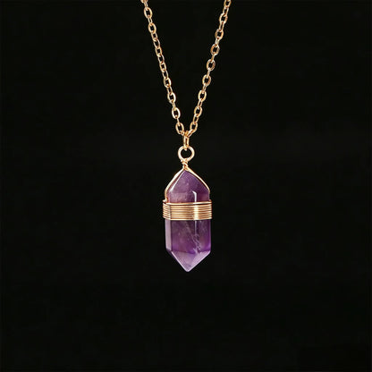 Crystal necklace – view 3