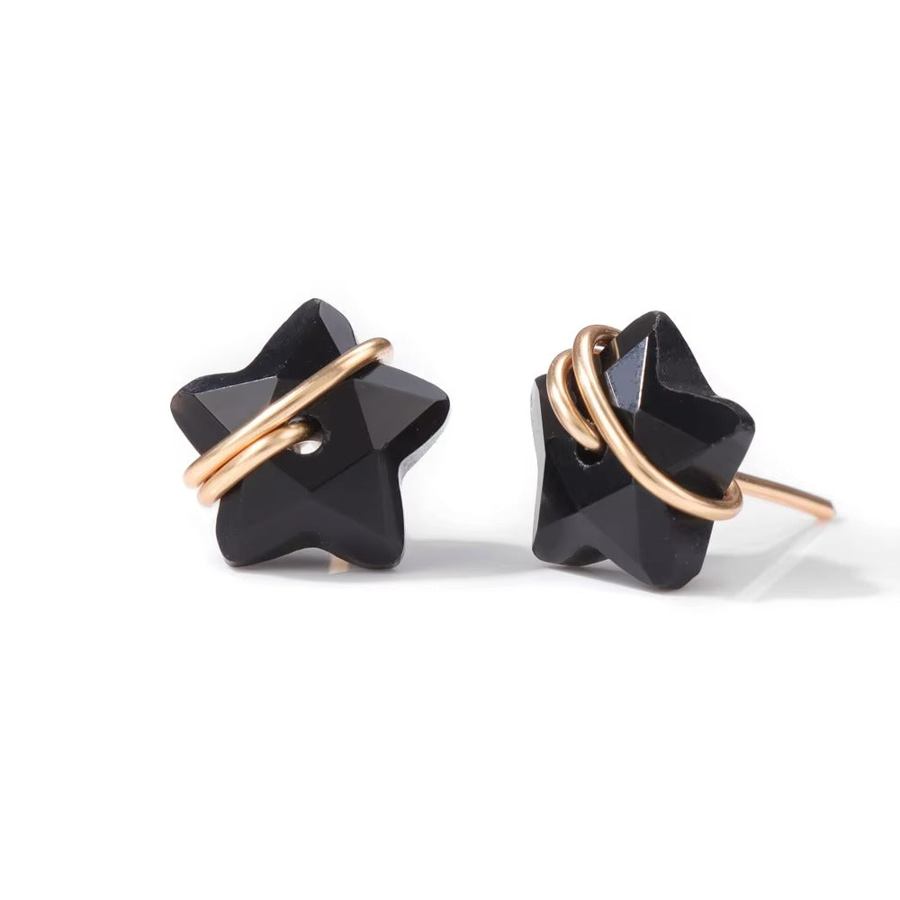 Natural stone earrings – view 3