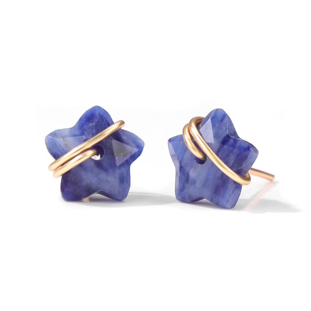 Natural stone earrings – view 7