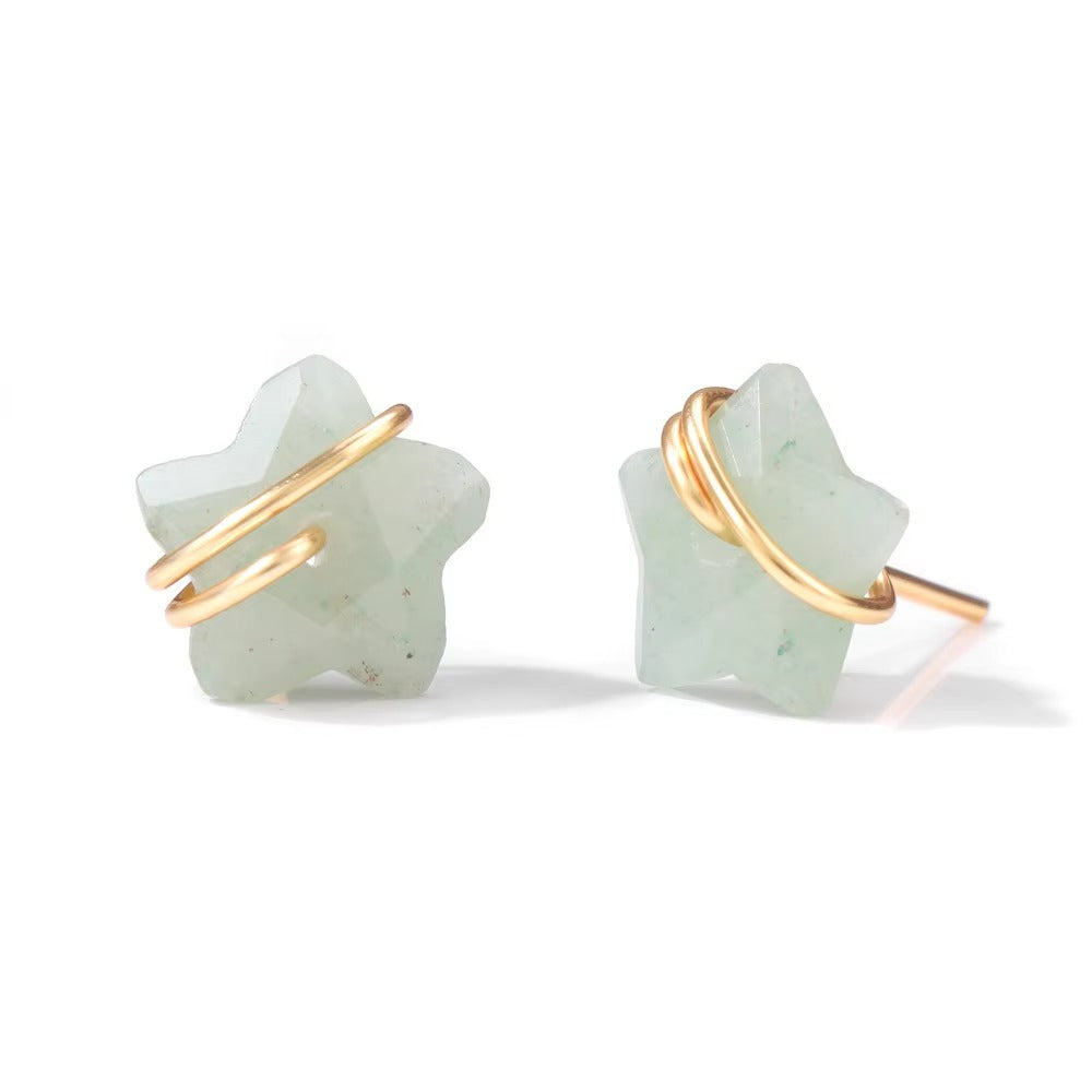 Natural stone earrings – view 9